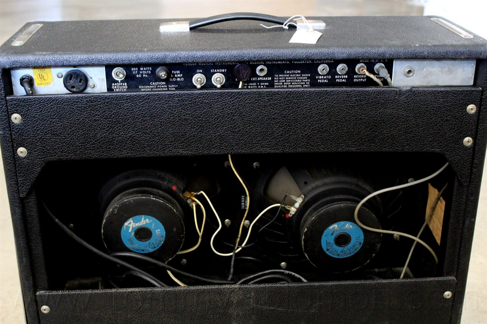 1974 Fender® Twin Reverb™ Amp Blackface Mods & Re-Voicing - 6