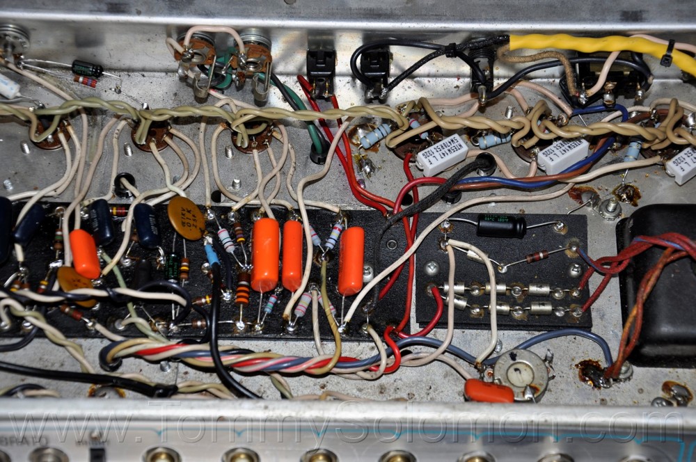 1974 Fender® Twin Reverb™ Amp Blackface Mods & Re-Voicing - 23