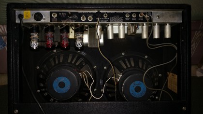 1974 Fender® Twin Reverb™ Amp Blackface Mods & Re-Voicing - 12