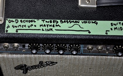 1974 Fender® Twin Reverb™ Amp Blackface Mods & Re-Voicing - 62