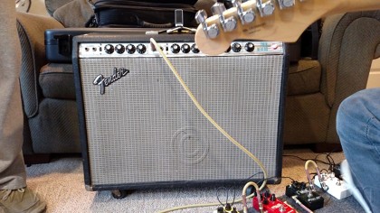 1974 Fender® Twin Reverb™ Amp Blackface Mods & Re-Voicing - 66