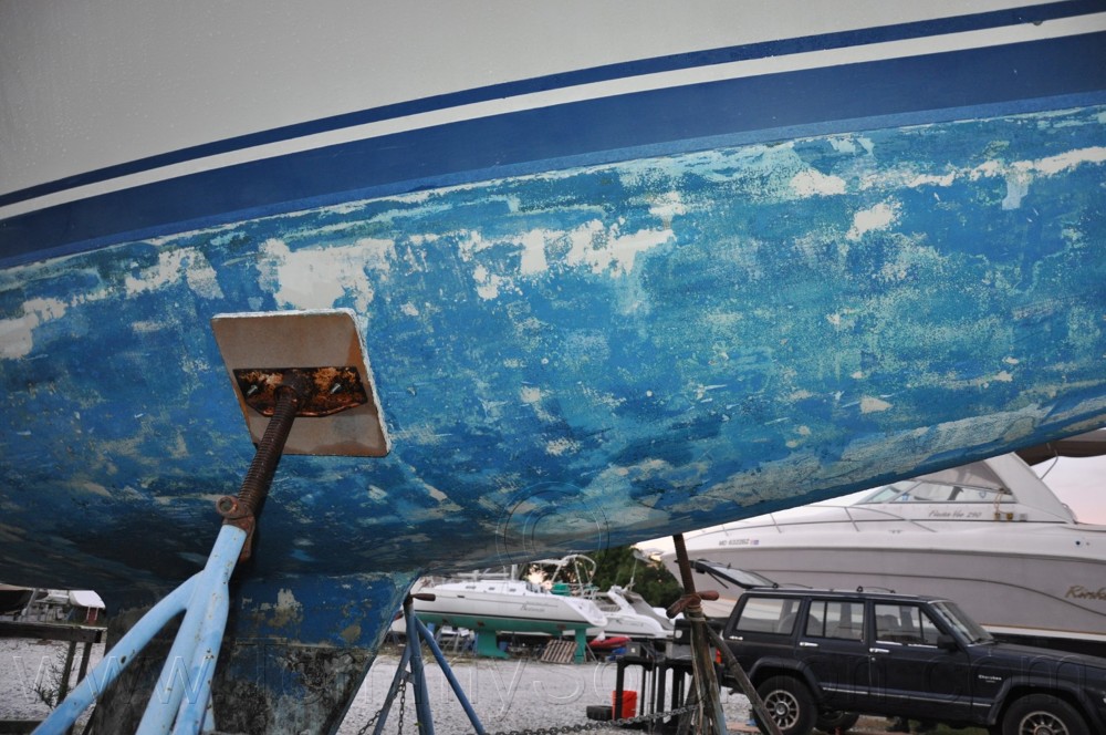 1984 Mirage 30 Bottom/Keel/Rudder/Electrical - 2
