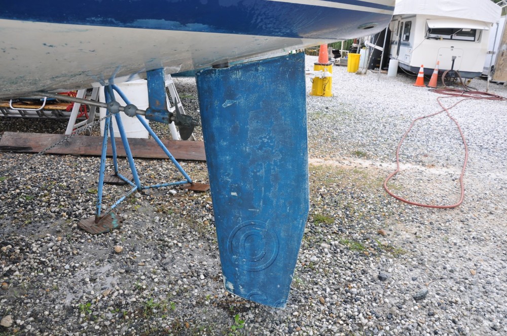 1984 Mirage 30 Bottom/Keel/Rudder/Electrical - 26