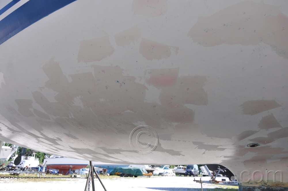 1984 Mirage 30 Bottom/Keel/Rudder/Electrical - 44