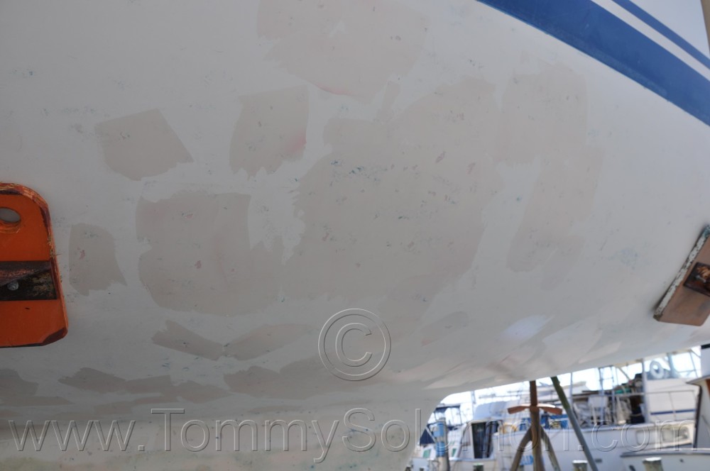 1984 Mirage 30 Bottom/Keel/Rudder/Electrical - 45