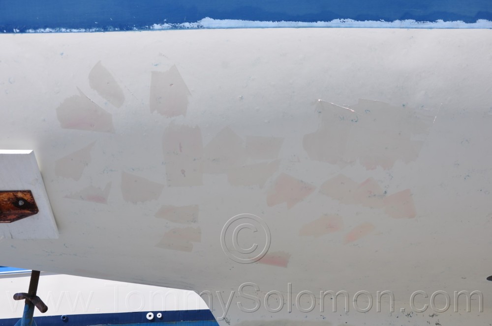 1984 Mirage 30 Bottom/Keel/Rudder/Electrical - 48