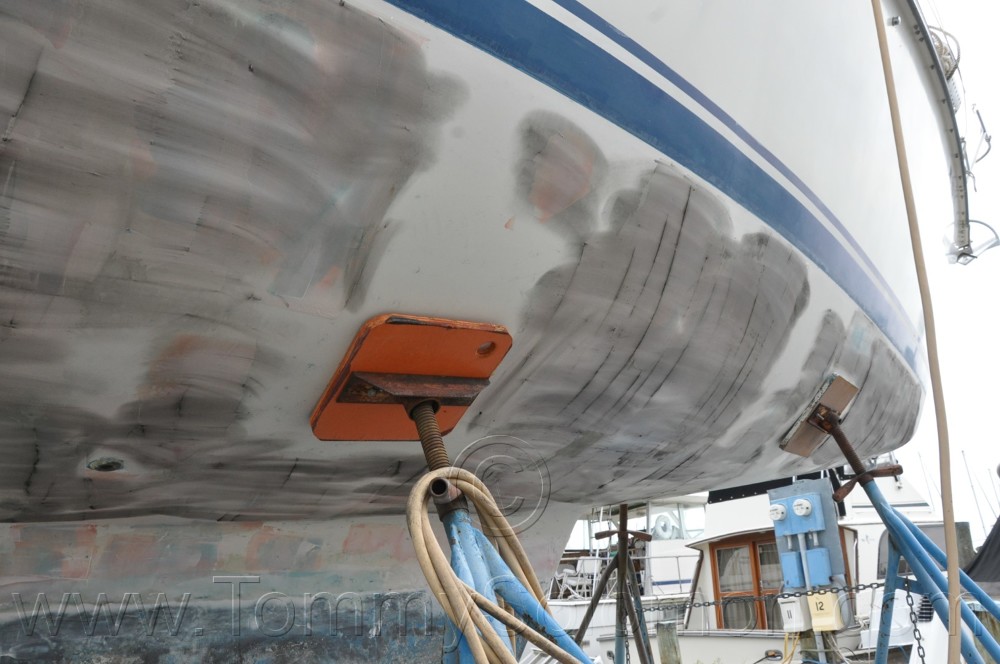 1984 Mirage 30 Bottom/Keel/Rudder/Electrical - 80