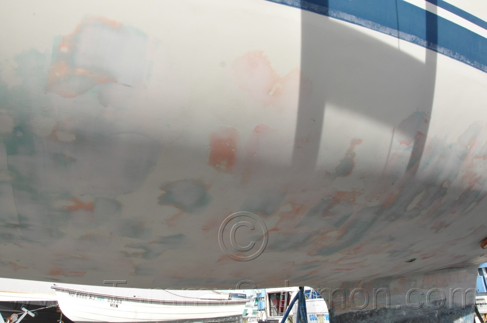 1984 Mirage 30 Bottom/Keel/Rudder/Electrical - 87