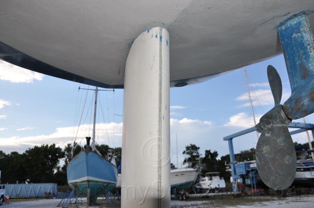 1984 Mirage 30 Bottom/Keel/Rudder/Electrical - 106