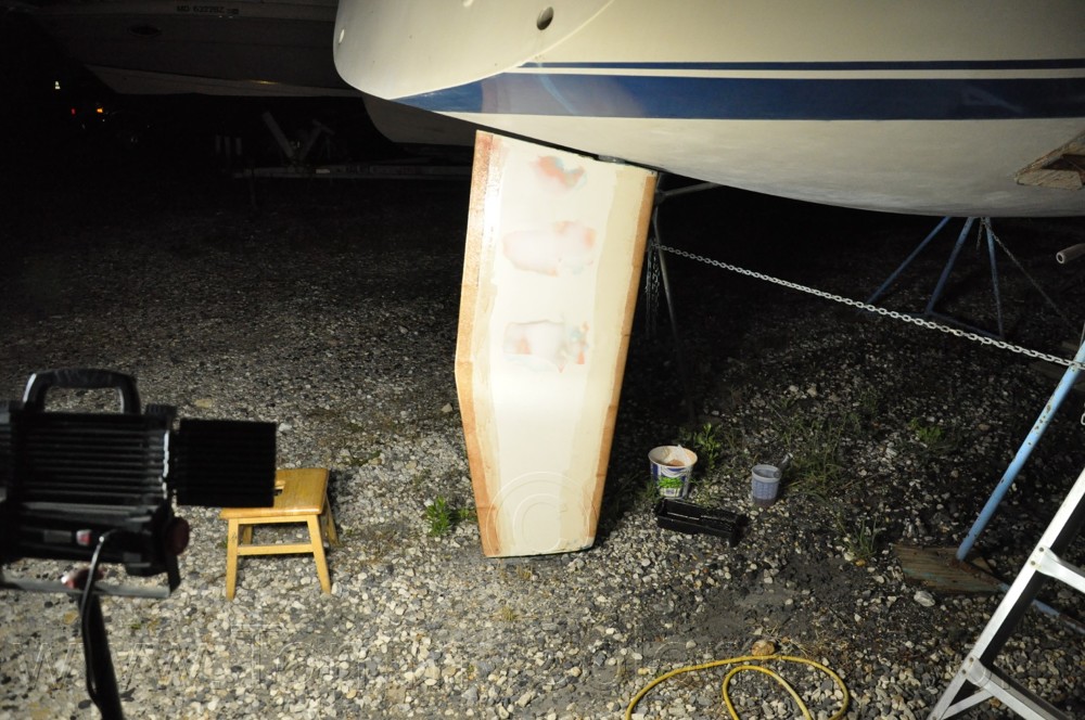 1984 Mirage 30 Bottom/Keel/Rudder/Electrical - 116