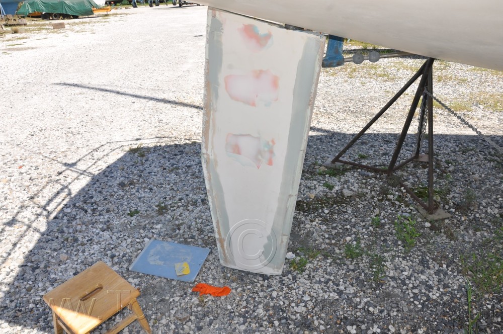 1984 Mirage 30 Bottom/Keel/Rudder/Electrical - 127