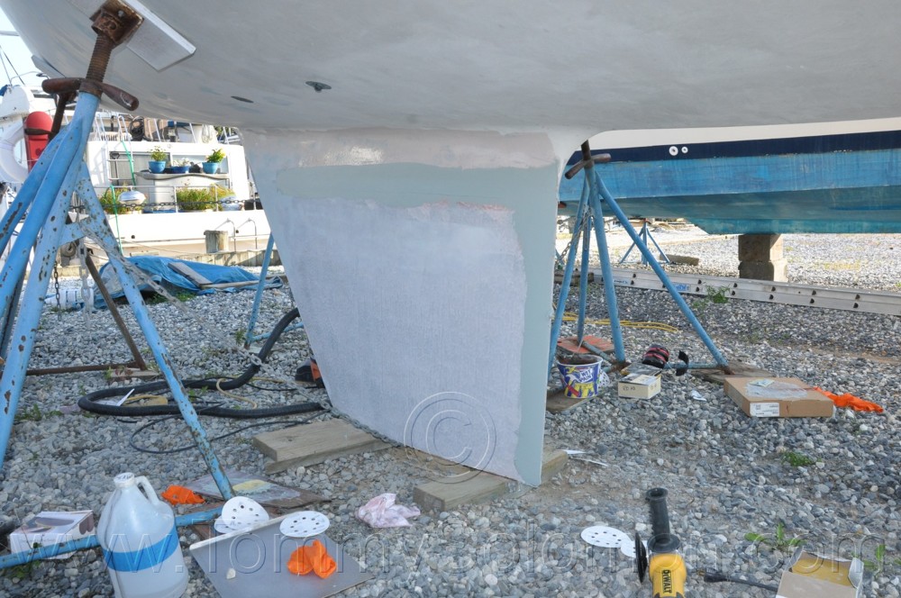 1984 Mirage 30 Bottom/Keel/Rudder/Electrical - 137