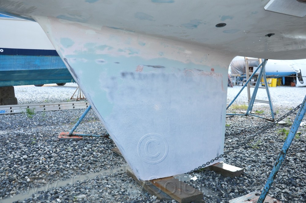 1984 Mirage 30 Bottom/Keel/Rudder/Electrical - 139