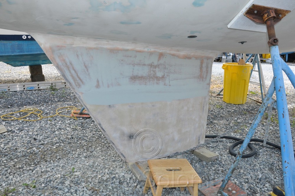 1984 Mirage 30 Bottom/Keel/Rudder/Electrical - 147