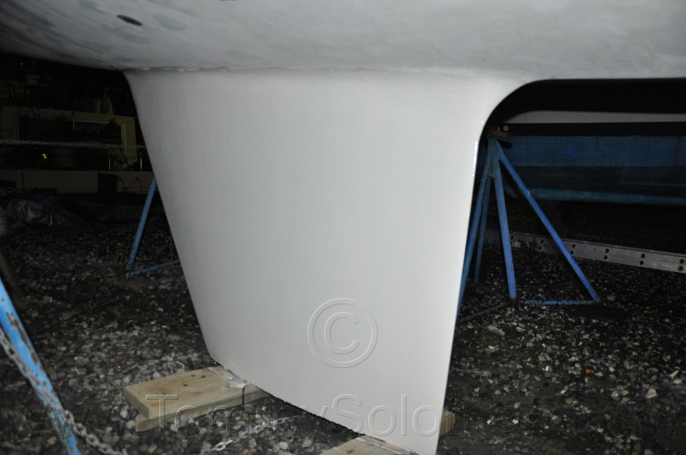 1984 Mirage 30 Bottom/Keel/Rudder/Electrical - 152