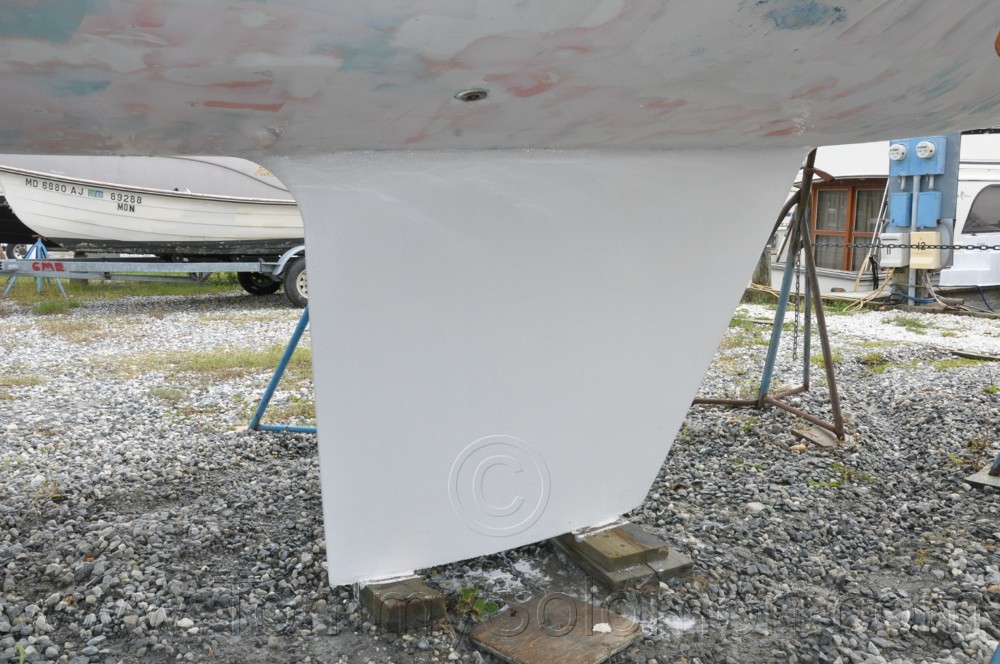 1984 Mirage 30 Bottom/Keel/Rudder/Electrical - 153