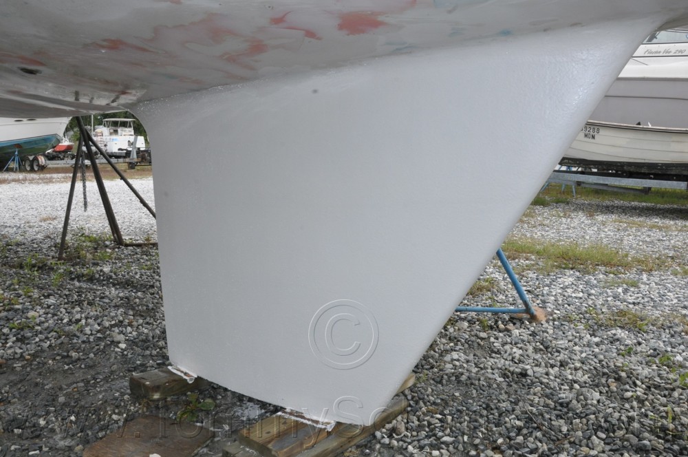 1984 Mirage 30 Bottom/Keel/Rudder/Electrical - 154