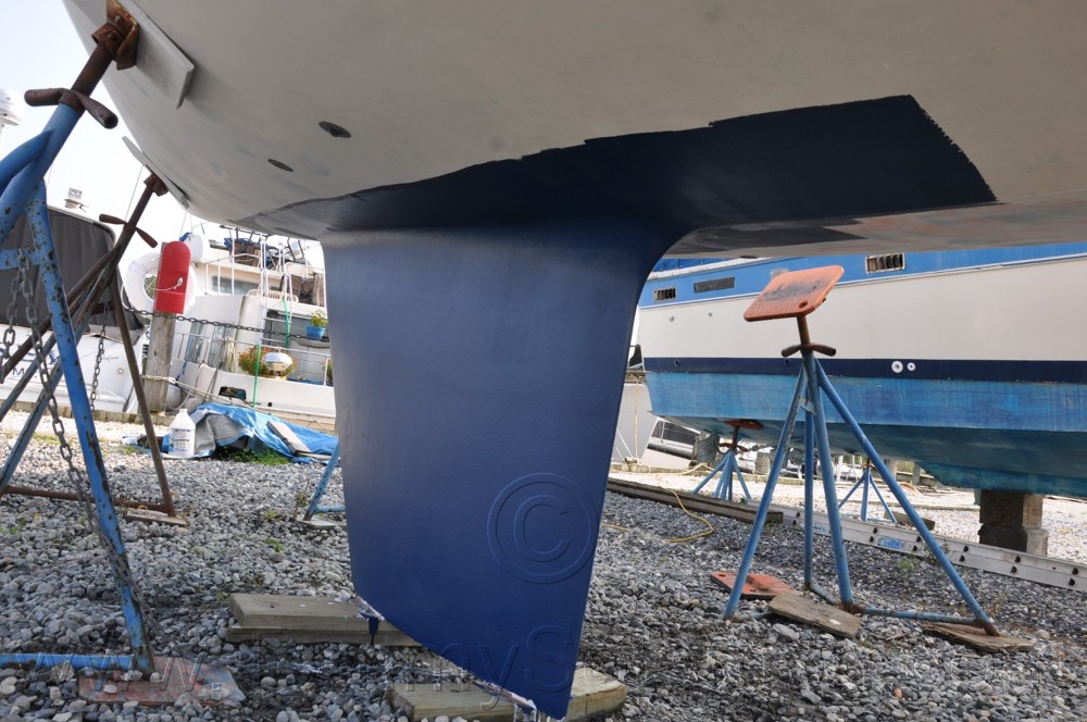 1984 Mirage 30 Bottom/Keel/Rudder/Electrical - 159