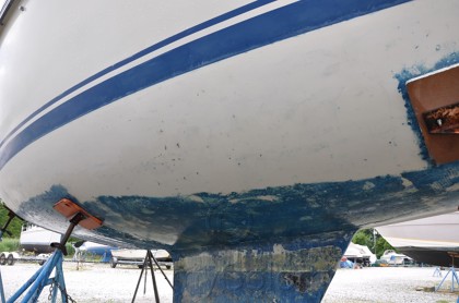1984 Mirage 30 Bottom/Keel/Rudder/Electrical - 17
