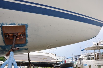 1984 Mirage 30 Bottom/Keel/Rudder/Electrical - 18