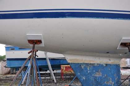 1984 Mirage 30 Bottom/Keel/Rudder/Electrical - 23