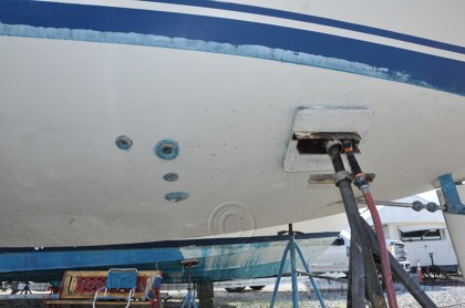 1984 Mirage 30 Bottom/Keel/Rudder/Electrical - 28