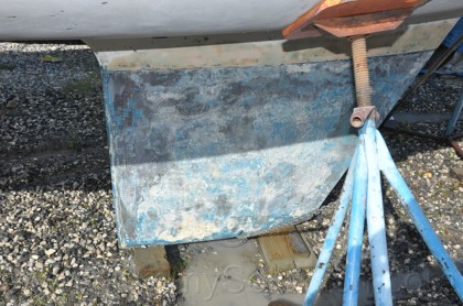 1984 Mirage 30 Bottom/Keel/Rudder/Electrical - 32
