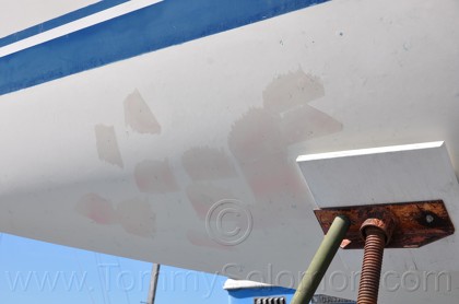 1984 Mirage 30 Bottom/Keel/Rudder/Electrical - 47