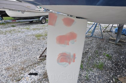 1984 Mirage 30 Bottom/Keel/Rudder/Electrical - 52