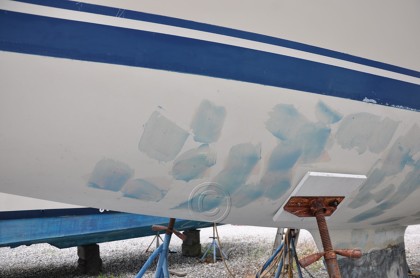 1984 Mirage 30 Bottom/Keel/Rudder/Electrical - 55