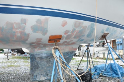 1984 Mirage 30 Bottom/Keel/Rudder/Electrical - 57
