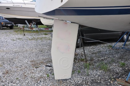 1984 Mirage 30 Bottom/Keel/Rudder/Electrical - 64