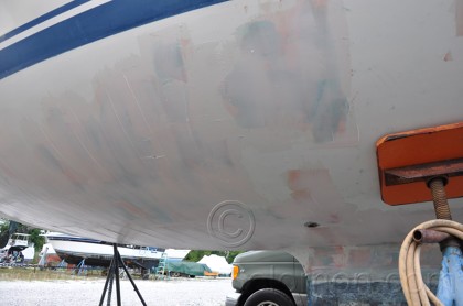 1984 Mirage 30 Bottom/Keel/Rudder/Electrical - 66