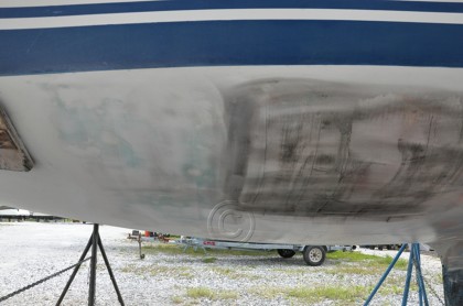 1984 Mirage 30 Bottom/Keel/Rudder/Electrical - 76