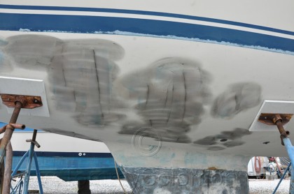 1984 Mirage 30 Bottom/Keel/Rudder/Electrical - 84