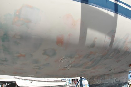 1984 Mirage 30 Bottom/Keel/Rudder/Electrical - 87