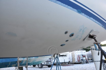 1984 Mirage 30 Bottom/Keel/Rudder/Electrical - 95