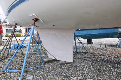 1984 Mirage 30 Bottom/Keel/Rudder/Electrical - 113