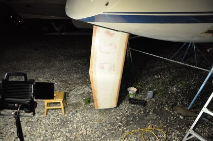 1984 Mirage 30 Bottom/Keel/Rudder/Electrical - 116
