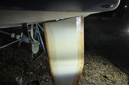 1984 Mirage 30 Bottom/Keel/Rudder/Electrical - 117