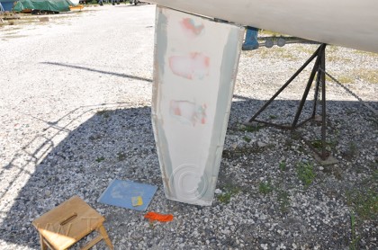 1984 Mirage 30 Bottom/Keel/Rudder/Electrical - 127