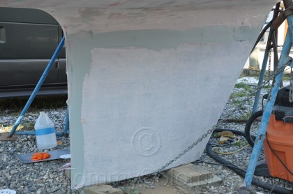 1984 Mirage 30 Bottom/Keel/Rudder/Electrical - 135