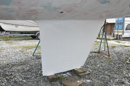 1984 Mirage 30 Bottom/Keel/Rudder/Electrical - 153