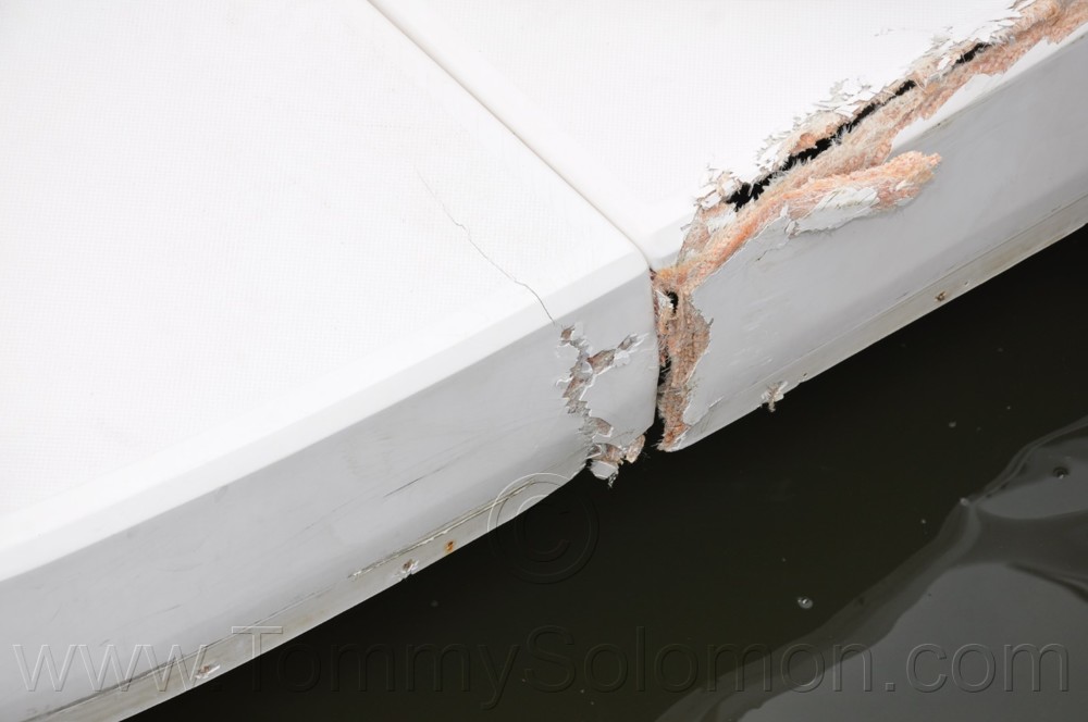 2013 Regal 42-SC Wing Molding/Swim Platform/Aft Hatch Repair - 2