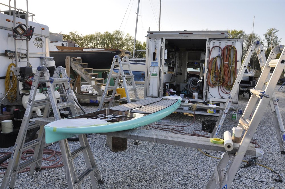 BOTE Stand-up Paddle Board Repair - 14