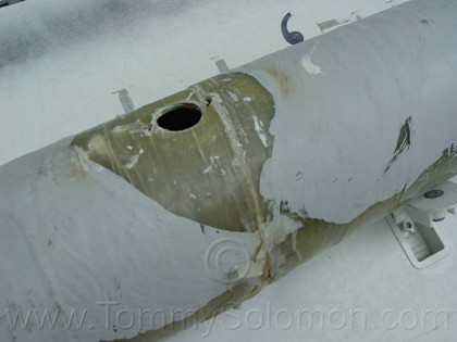 Lewmar Exhaust Tube for Bow Thruster Tube Issue in Tartan 3700 - 6