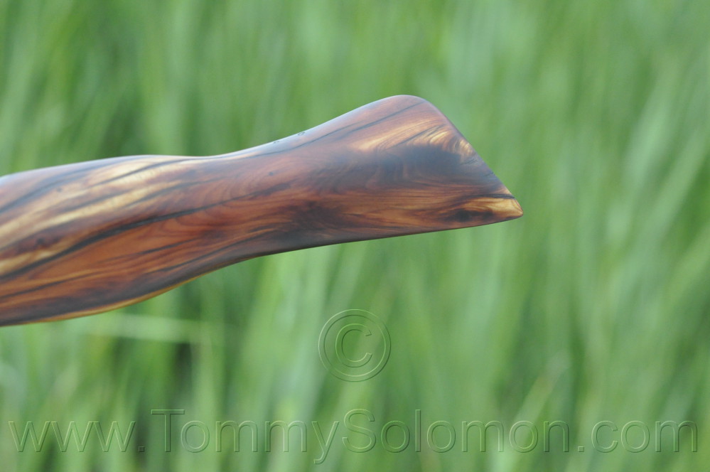 Hand Carved Cedar #-6, Boiled Linseed Oil Rub - 15