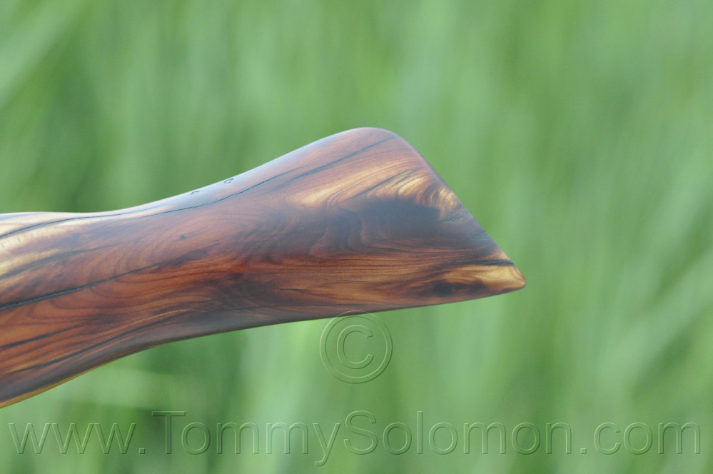 Hand Carved Cedar #-6, Boiled Linseed Oil Rub - 16