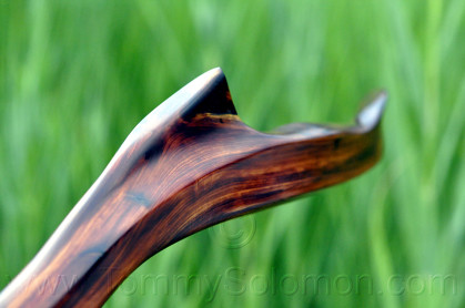 Hand Carved Cedar #-6, Boiled Linseed Oil Rub - 2