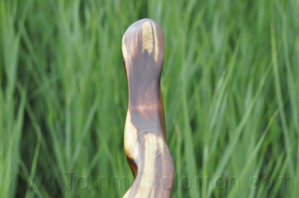 Hand Carved Cedar #-6, Boiled Linseed Oil Rub - 5